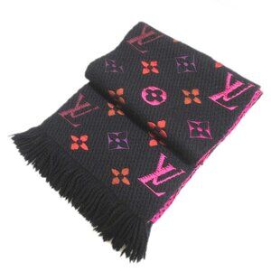 LOUIS VUITTON Black Scarf